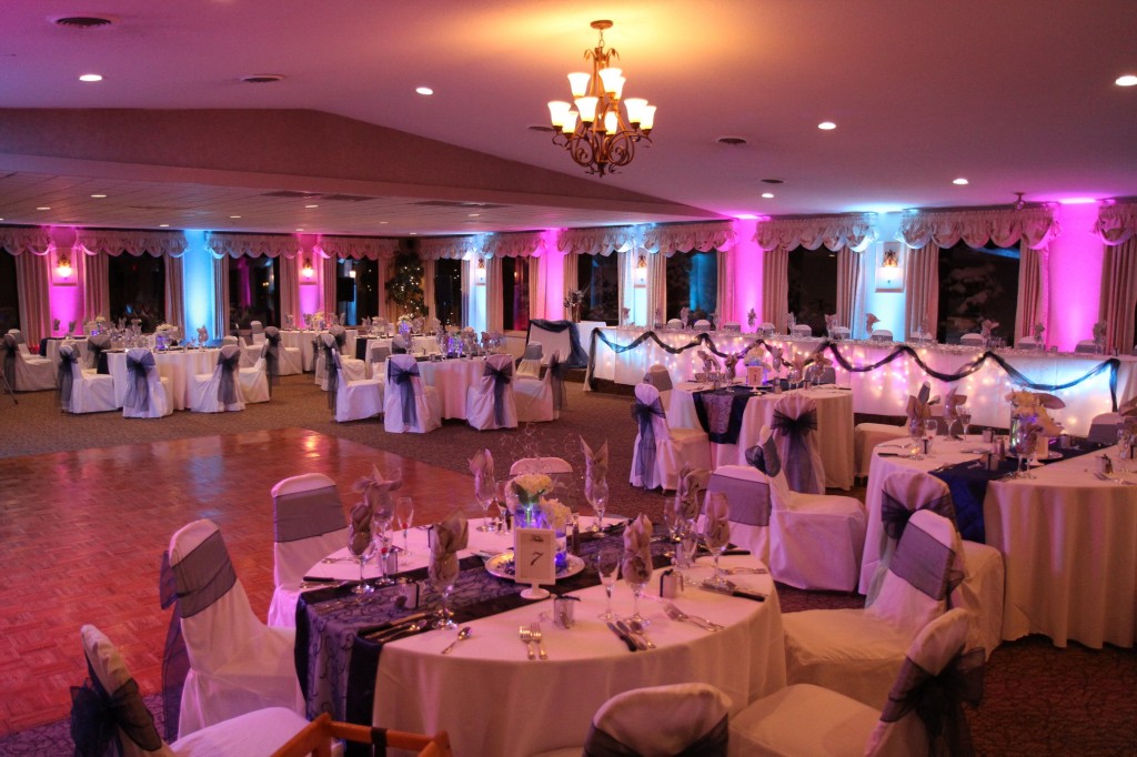 Wedding Reception Uplighting